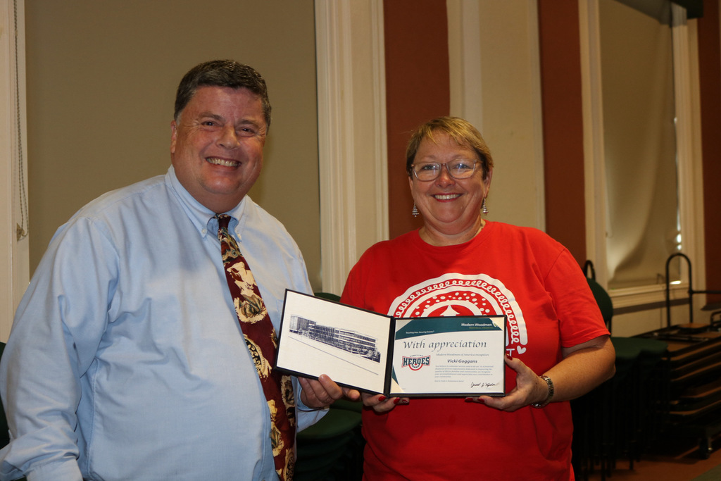 hometown hero award for principal