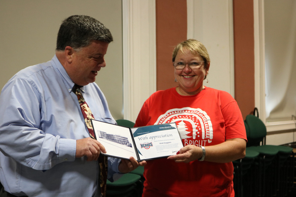 hometown hero award for principal