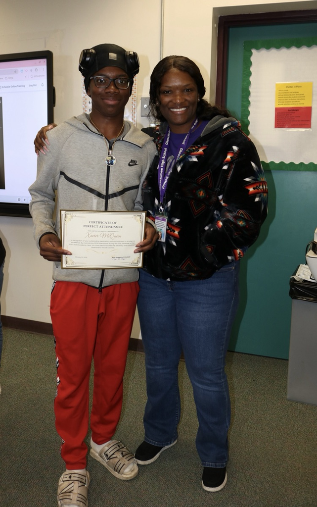 guidance counselor with student