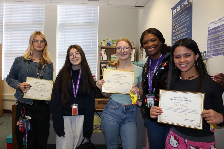 guidance counselor with students 