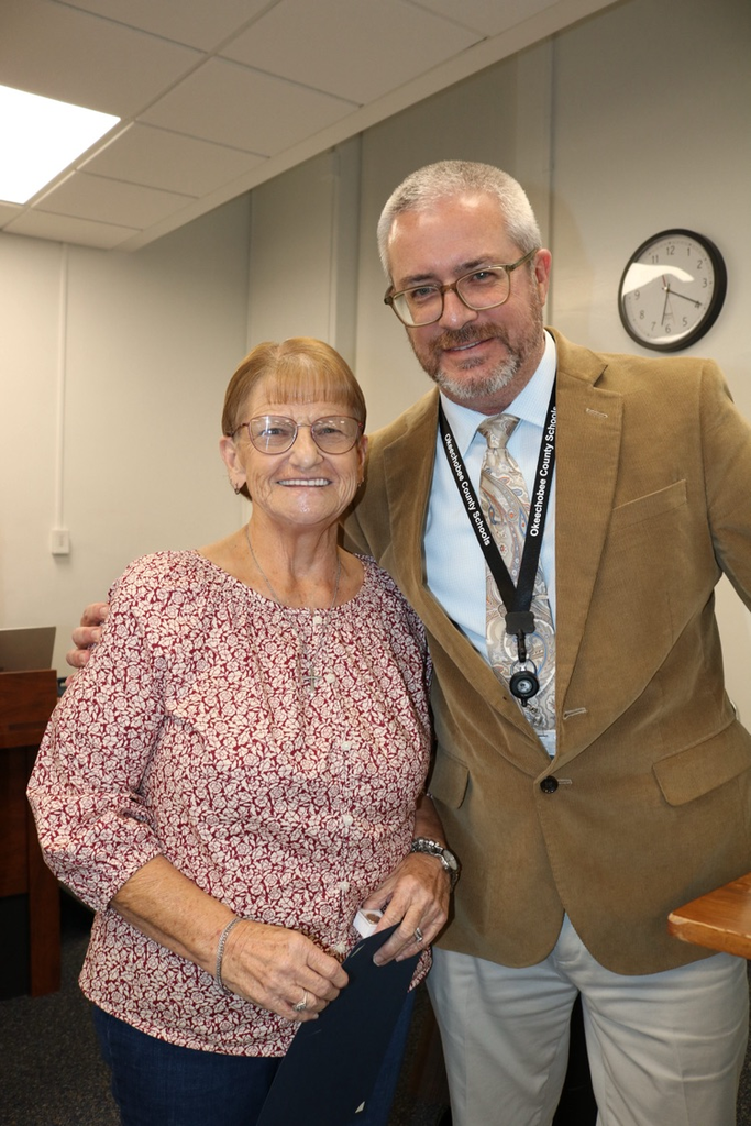 superintendent hugging data processor