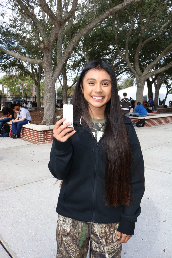 student with icecream