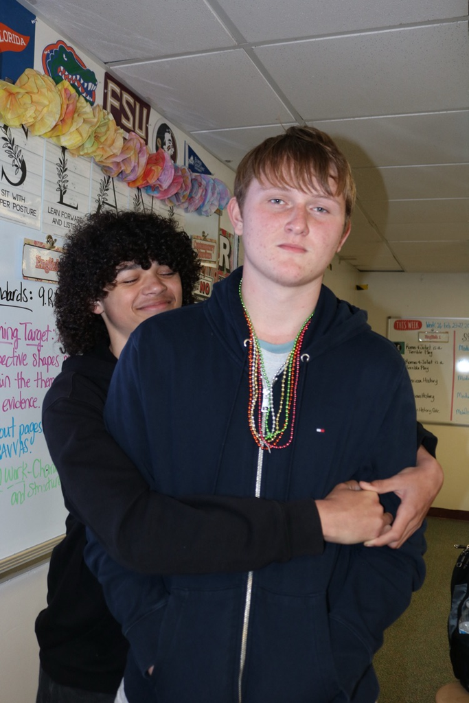 students in student success class