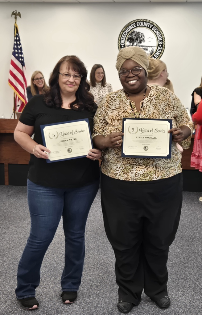 school members recognized