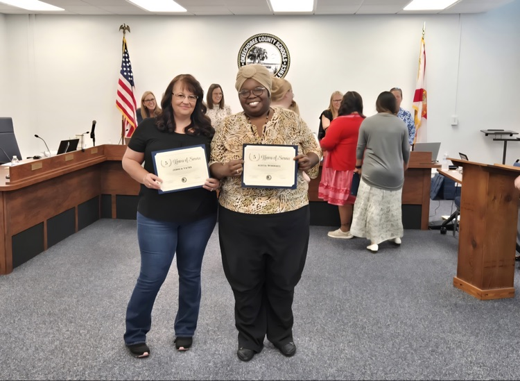 school members recognized