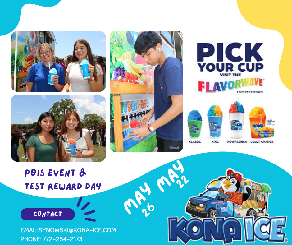 Kona Ice Flyer for School