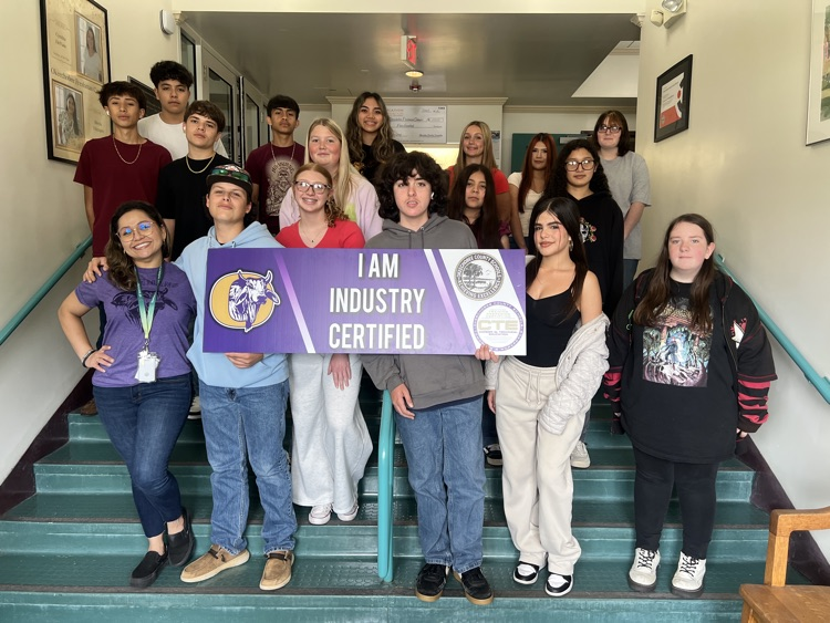 group of students certified