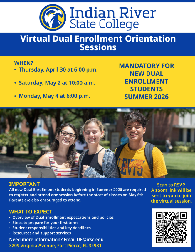 virtual dual enrollment orientation sessions