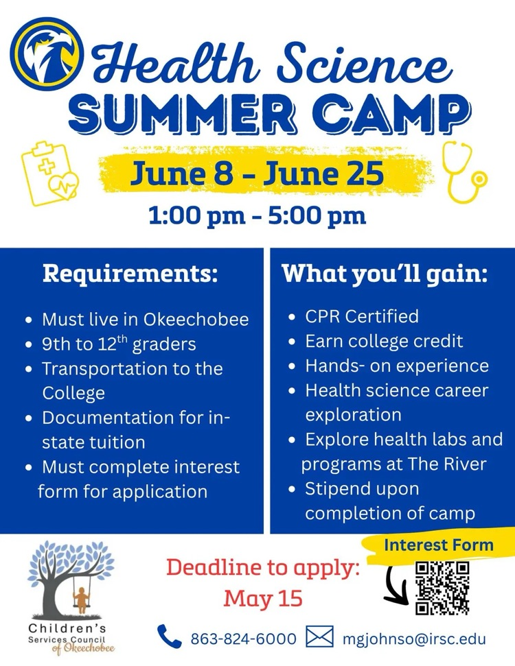health science summer camp