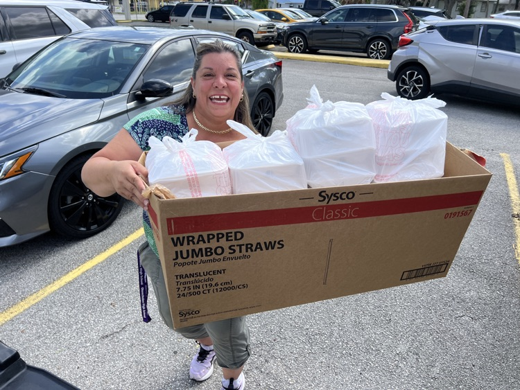 teacher celebrating appreciation week