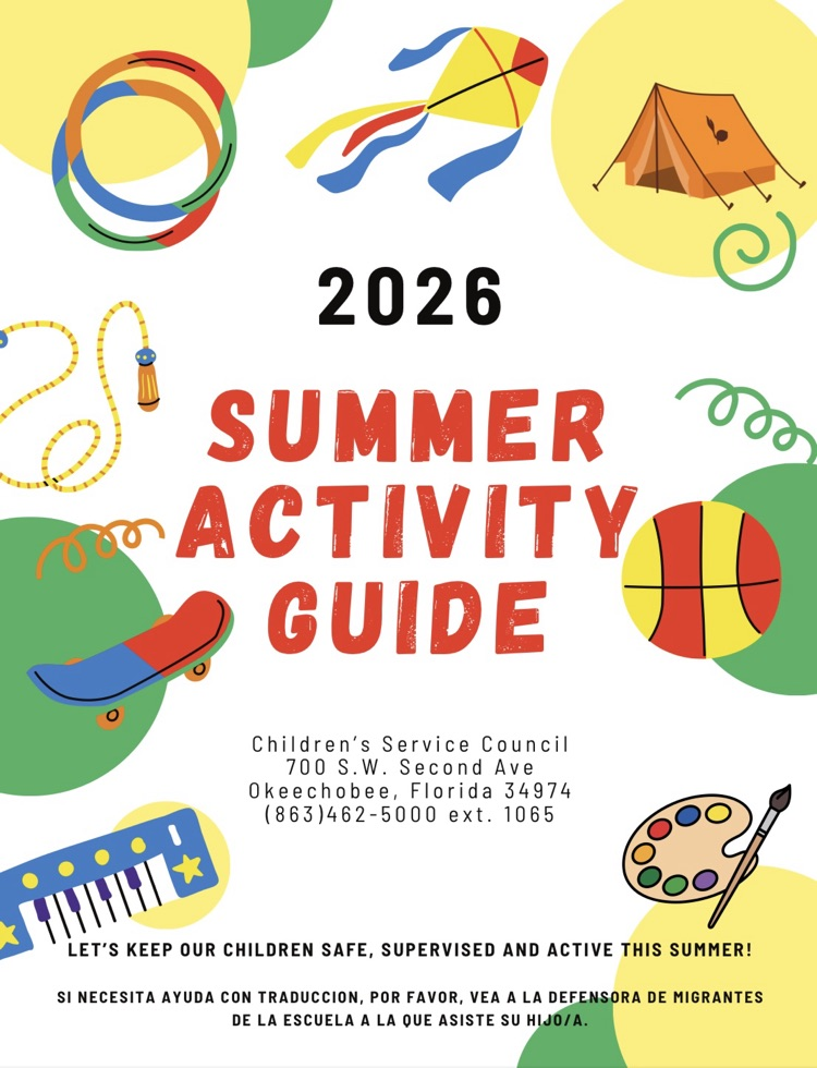 summer activity guide flyer first page 