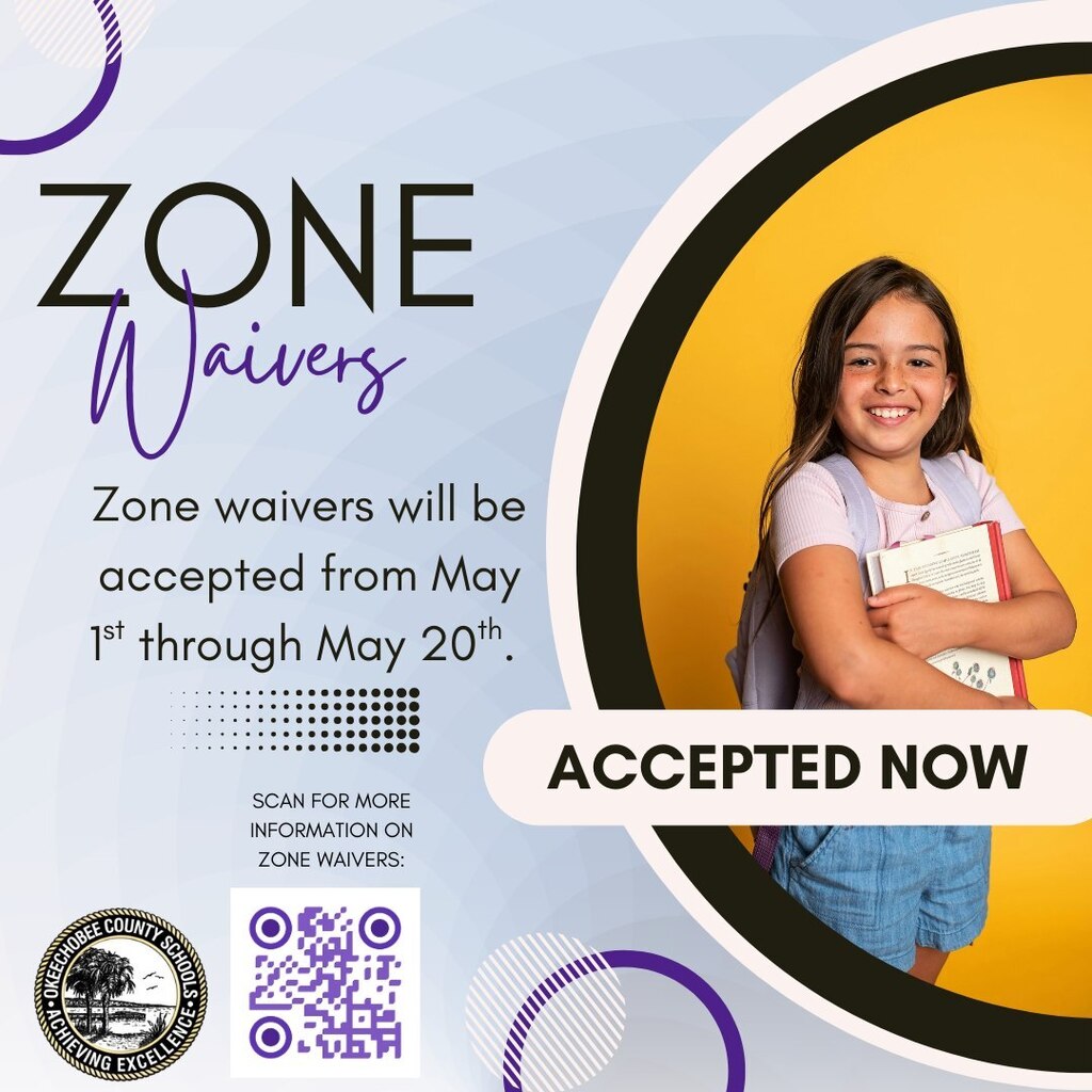 Zone waivers now being accepted