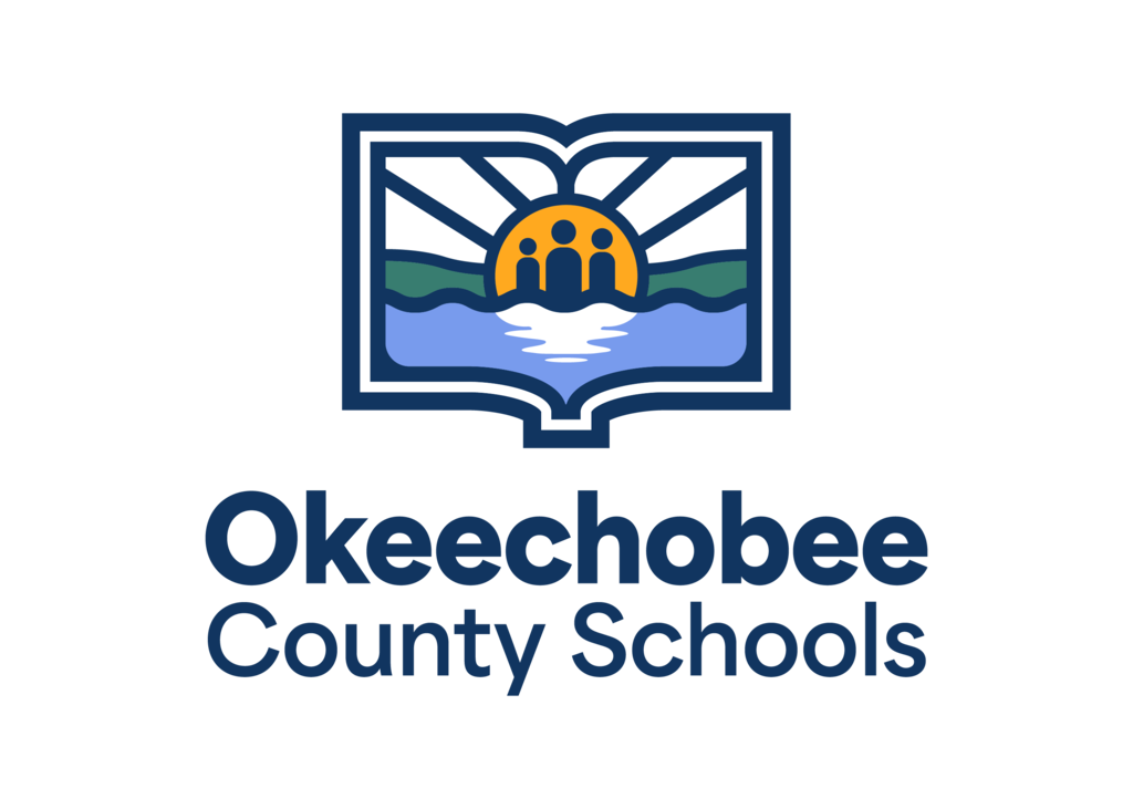 Logo Showing Students and Lake Background