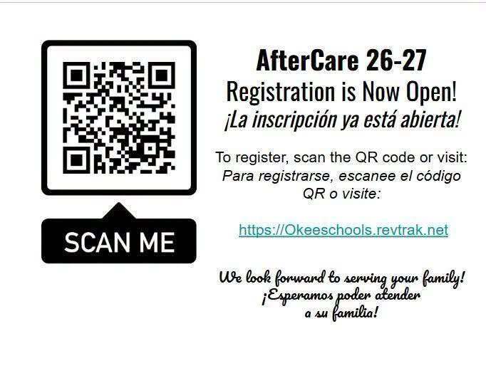 Aftercare Registration