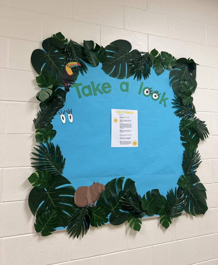 prek decoration on wall