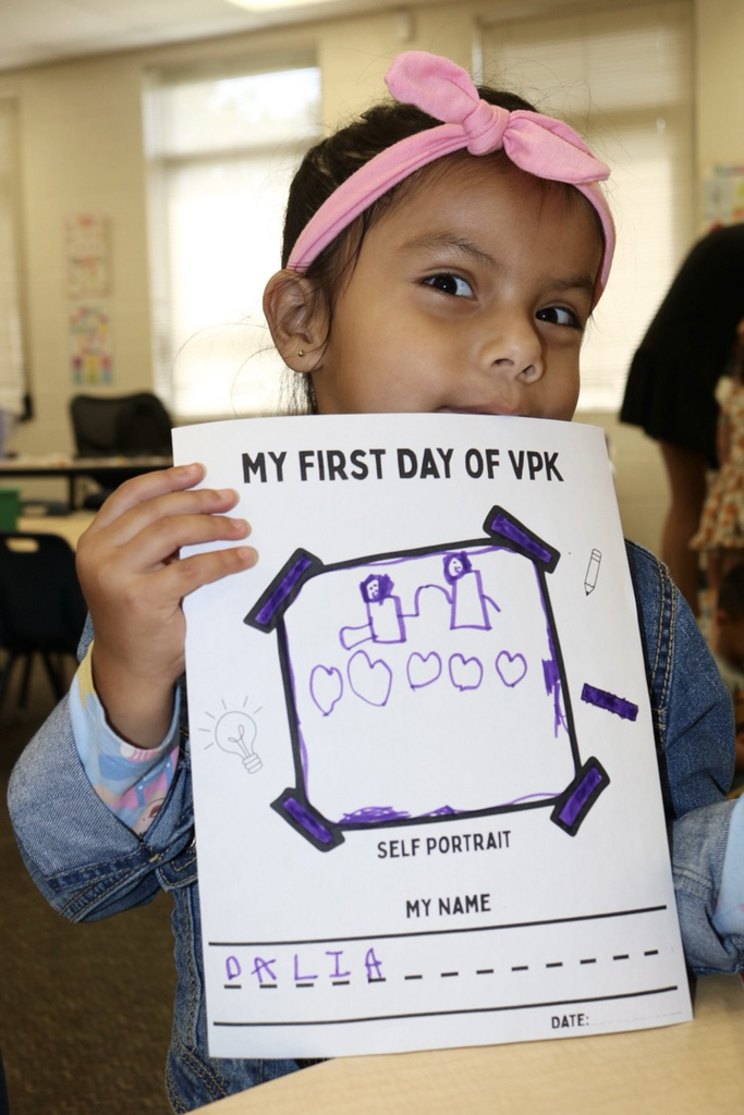 student showing class work
