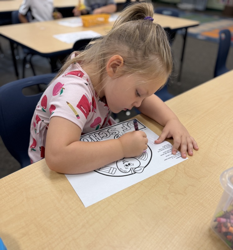 student writing 
