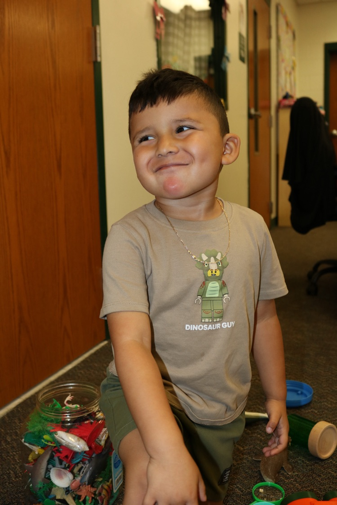student smiling