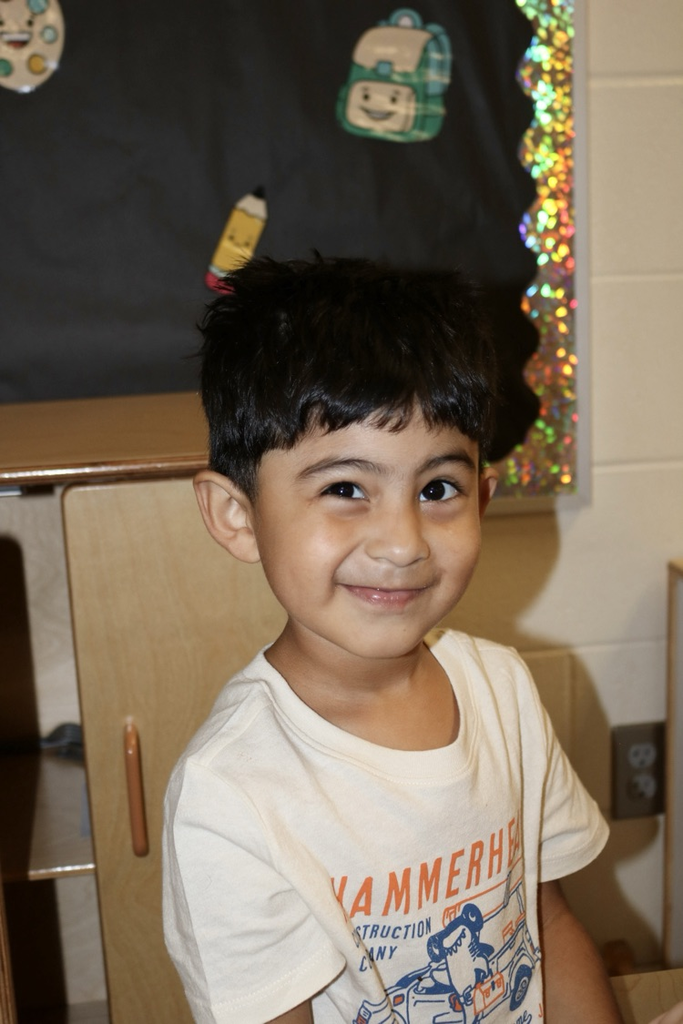 student smiling