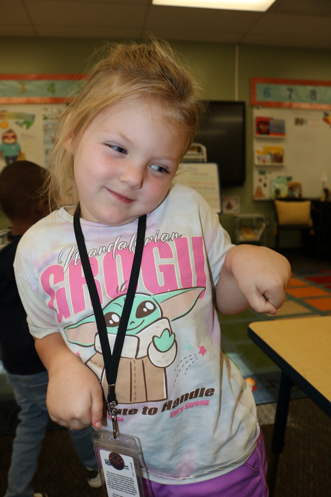 prek student in class