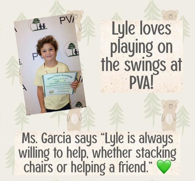 spotlight of student for featured friends of the week
