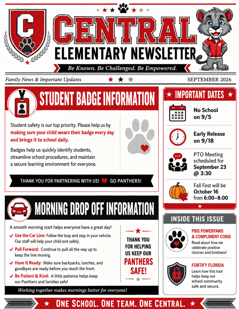 CES September Newsletter 2026 page 1