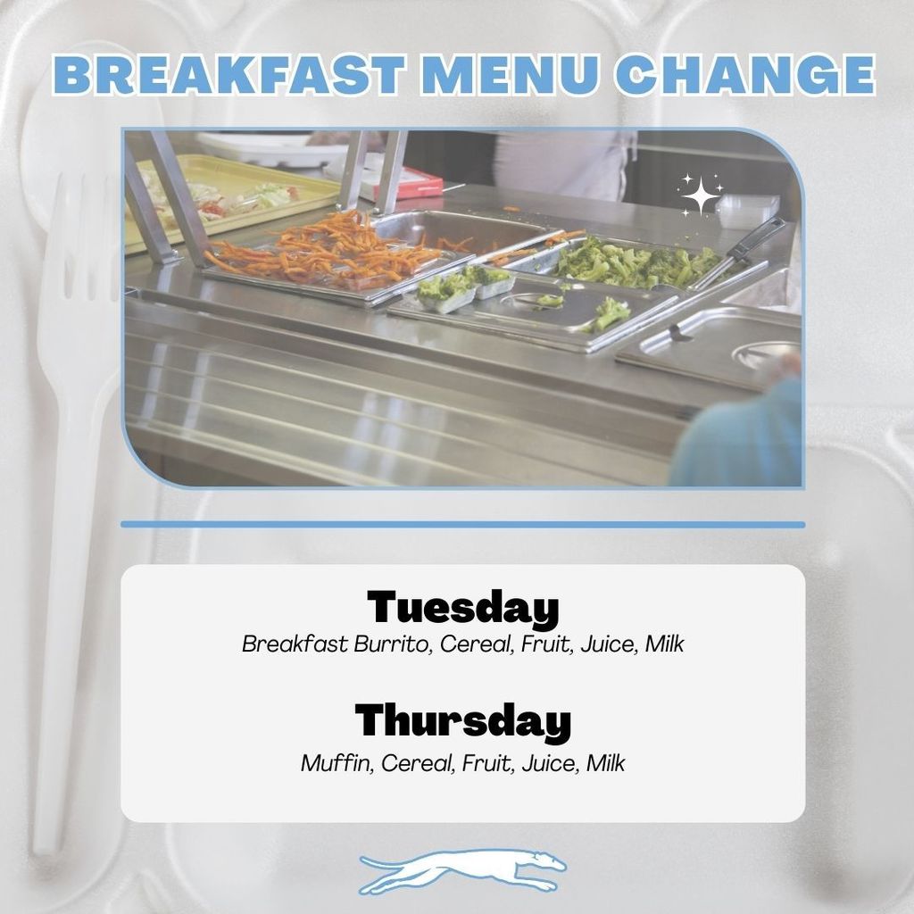 breakfast menu change