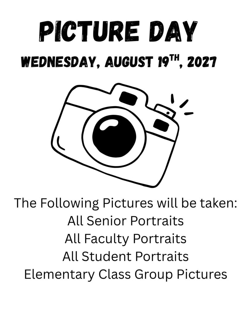 Picture Day August 19th