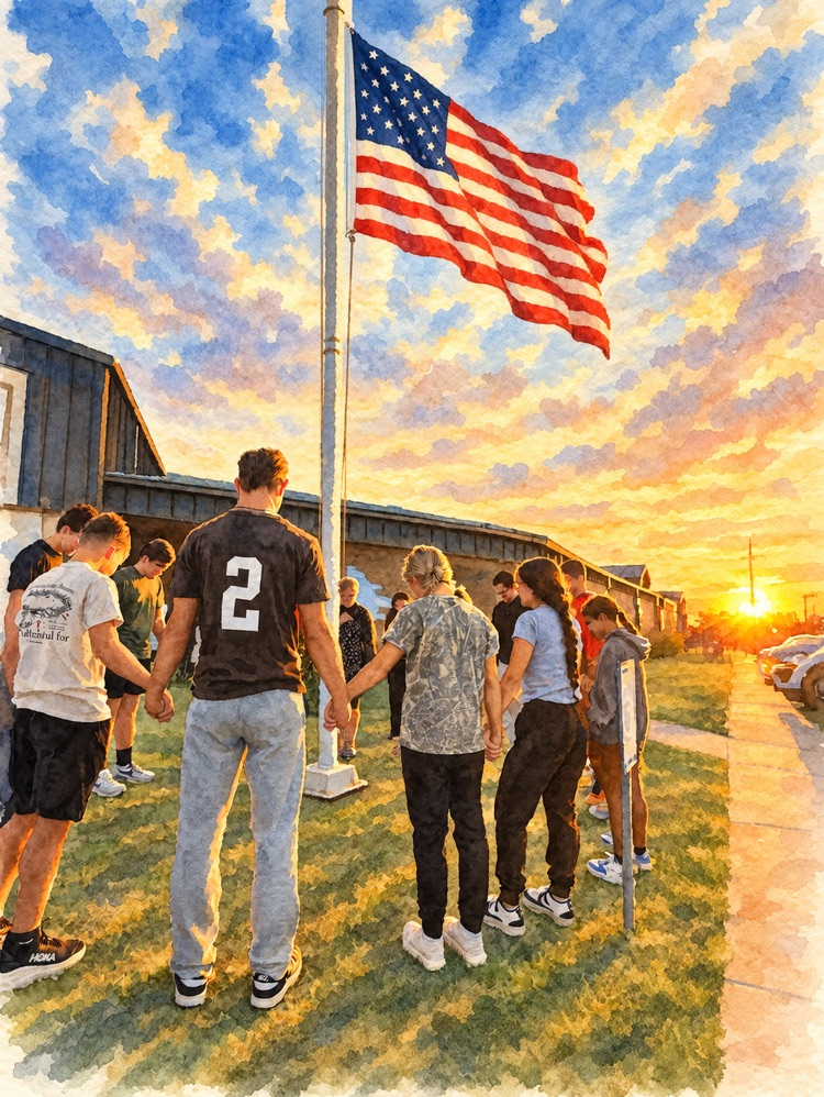 flag prayer