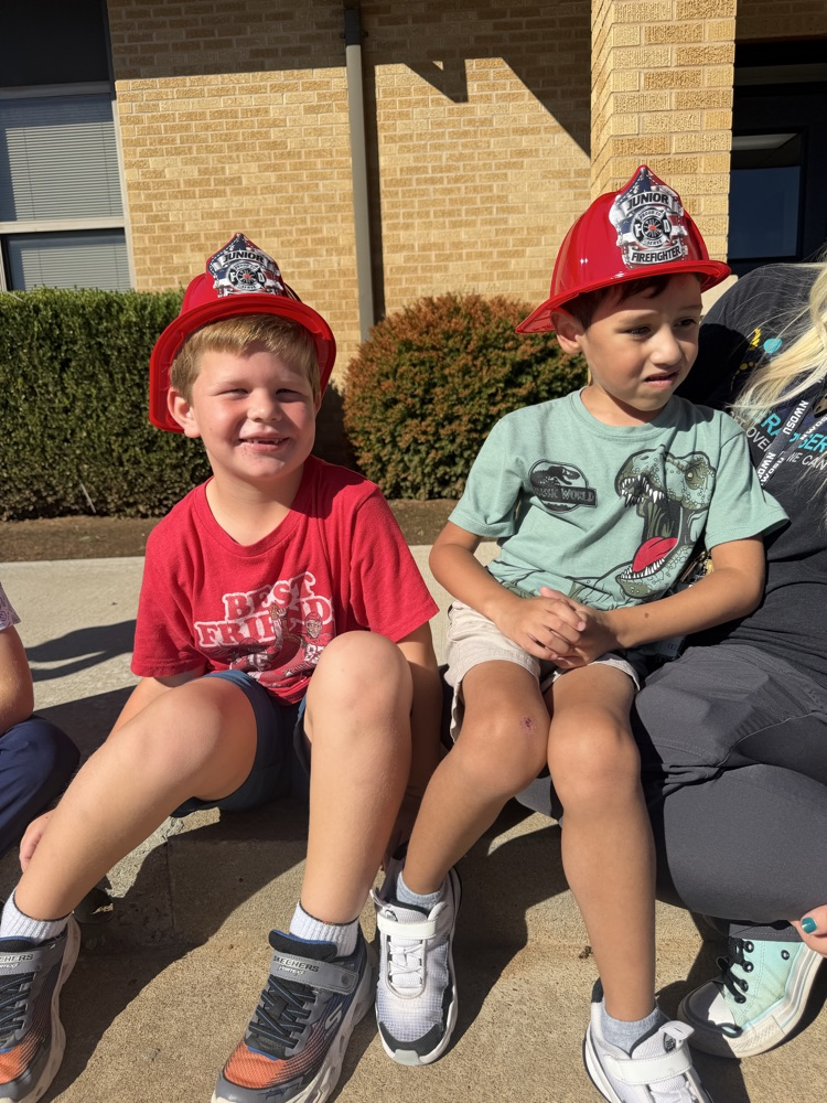 kids in fire hats