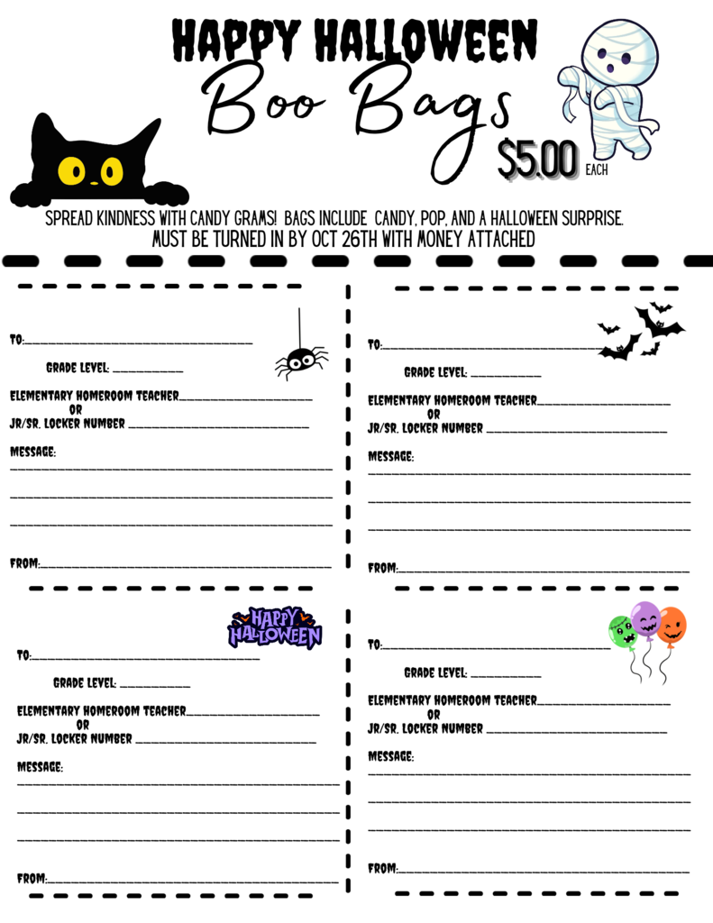 BOO BAGS