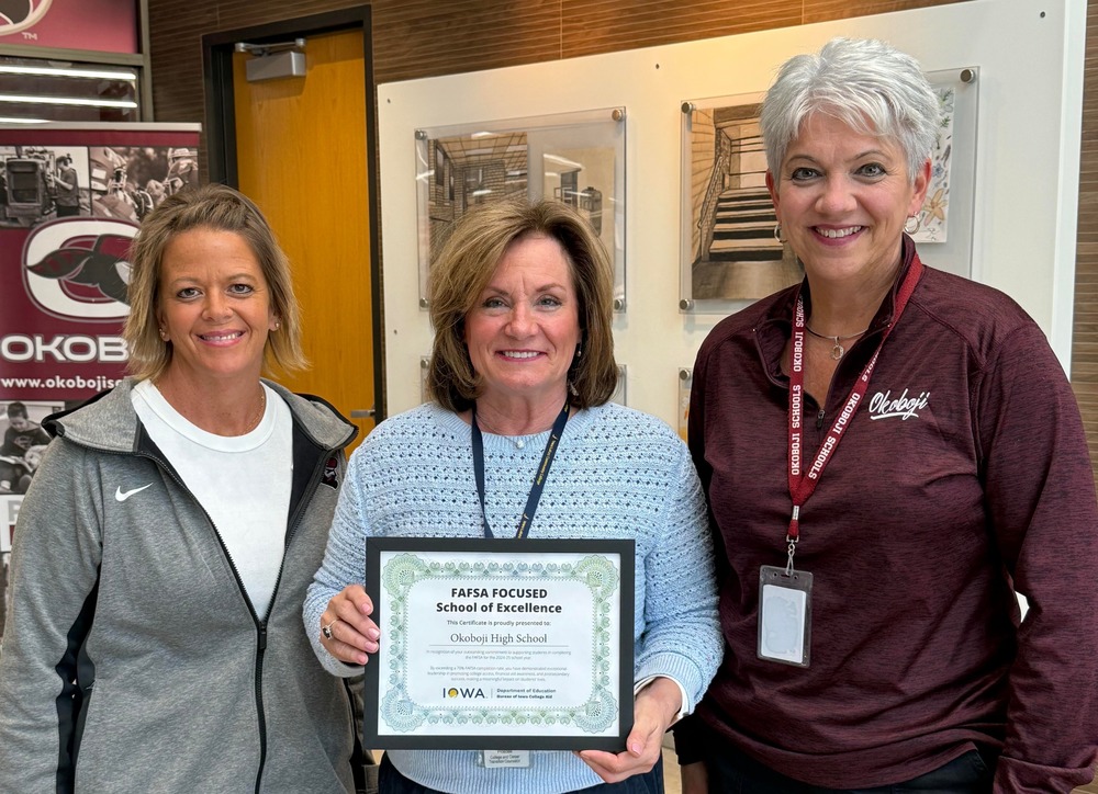 FAFSA Award with Mary Prososki