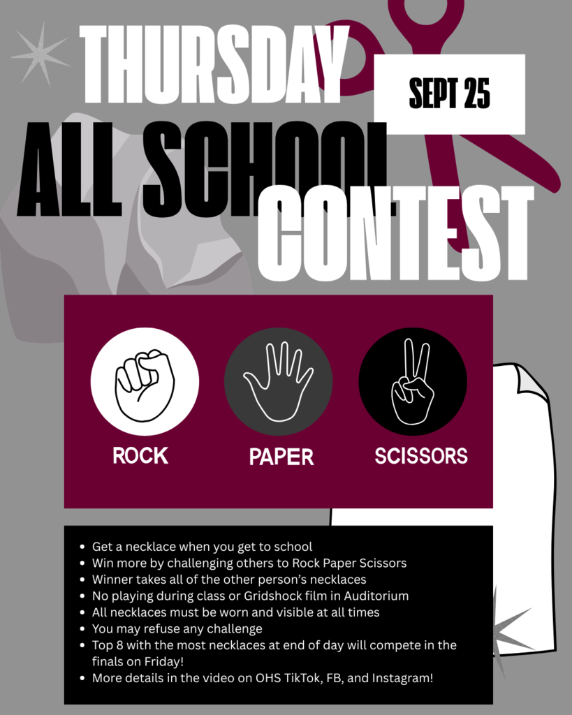 School Wide Rock Paper Scissors Contest
