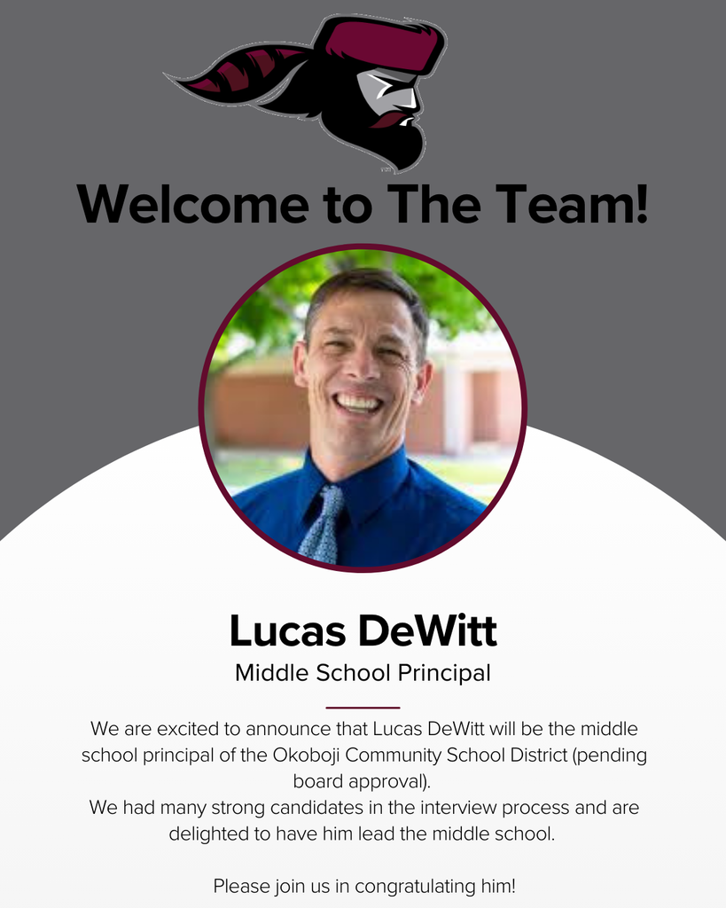 Middle School Principal Hiring Announcement