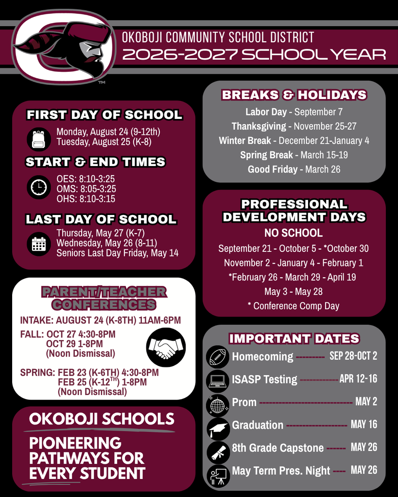 OCD Year at a Glance