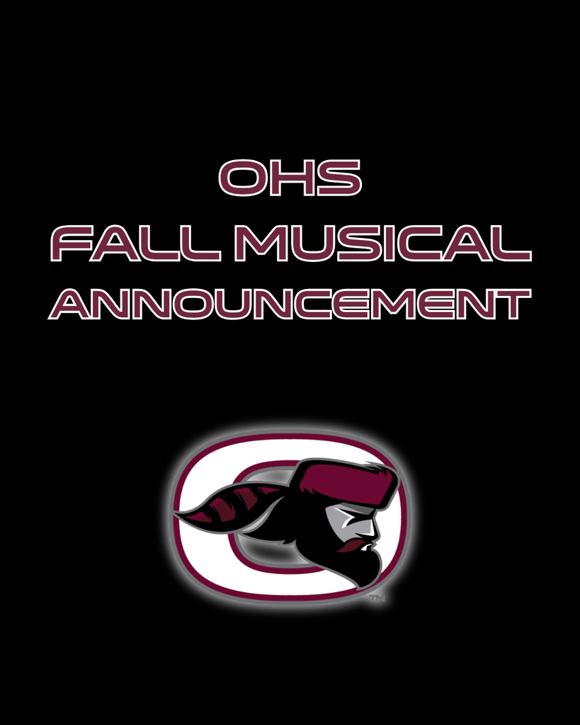 fall Musical announcement