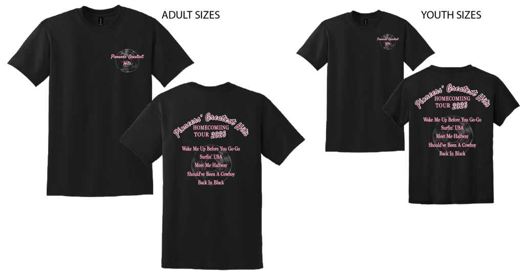 Black Homecoming Shirts