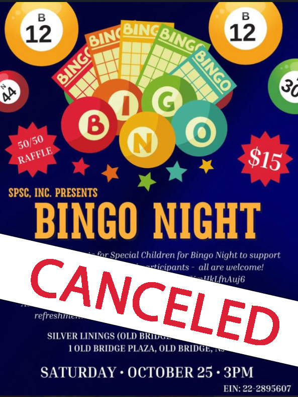 The Bingo Night to support Camp Robin on Saturday October 25, 2025 has been canceled.