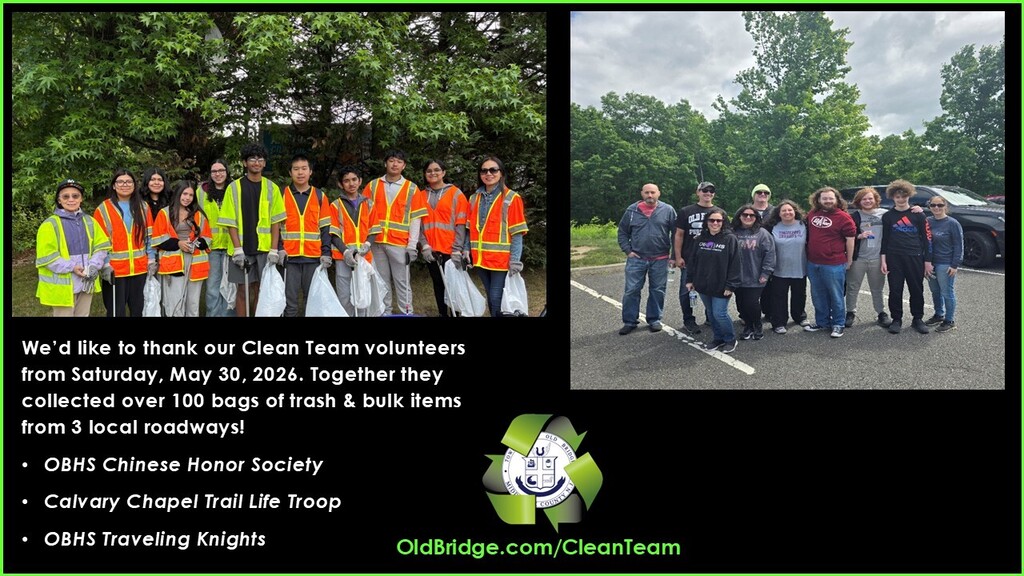 Thank you to our Clean Team volunteers from May 30th! 