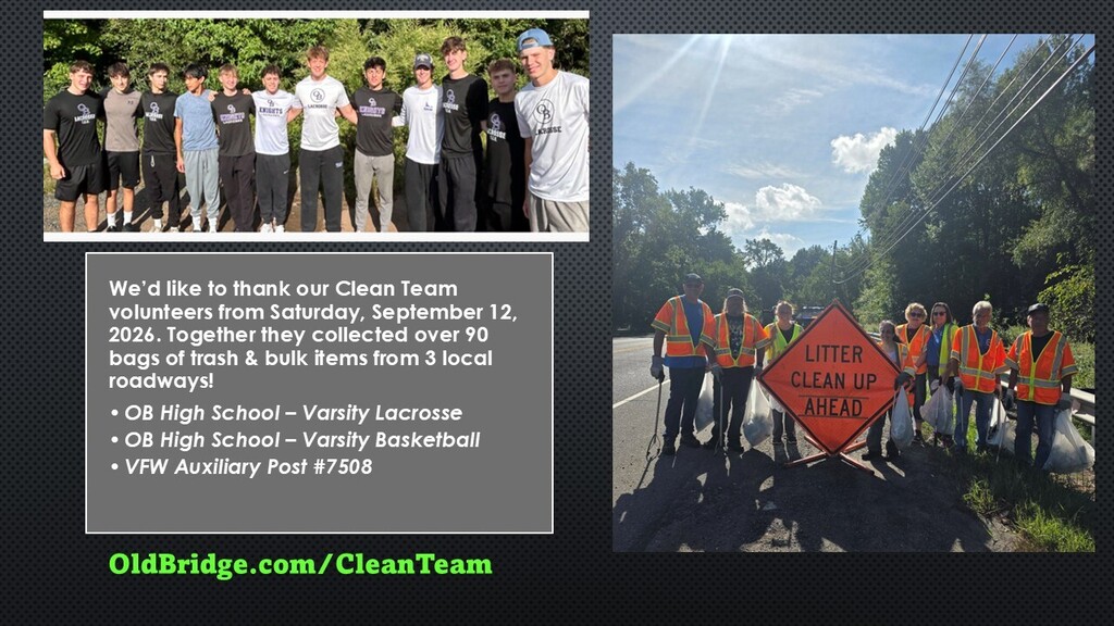 Thank you to our September 12 volunteers! 
