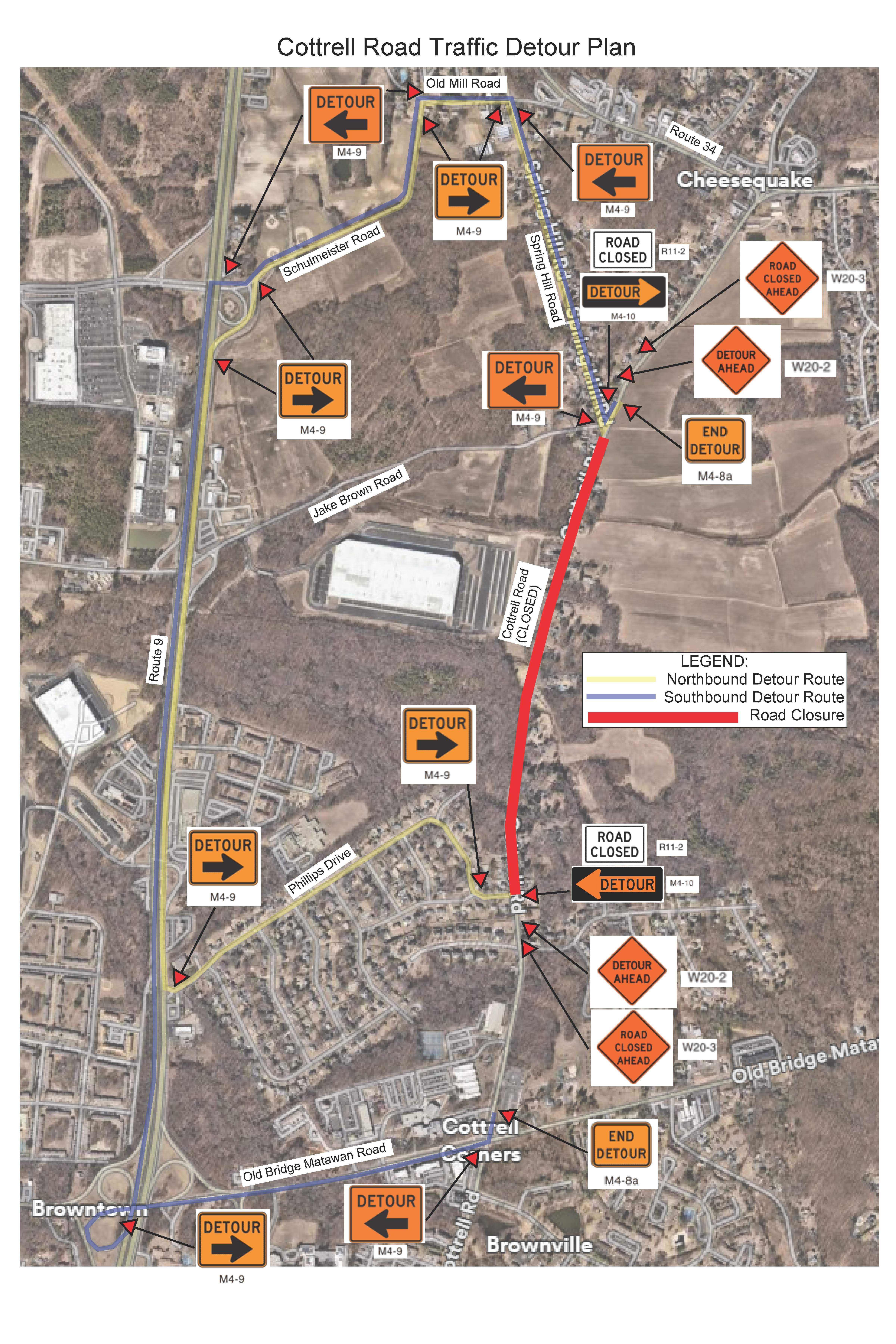 美ルート（ビルート） CONSTRUCTION WORK NOTICE Cottrell Road Final Pavement Restoration