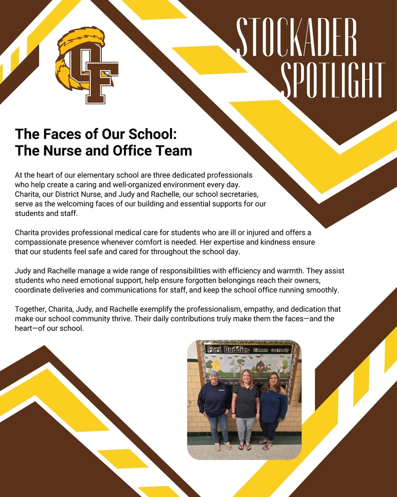 Stockader Spotlight focuses on the elementary office support staff!