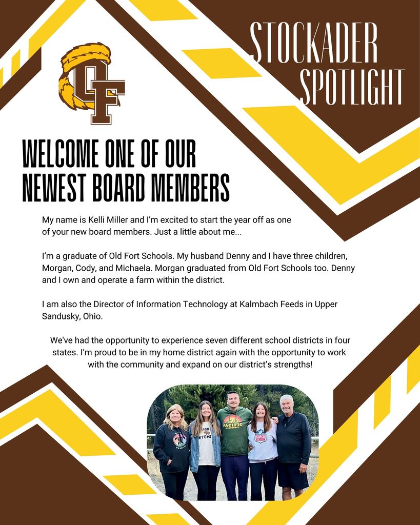 Stockader Spotlight focuses on one of our newest board members, Mrs. Kelli Miller