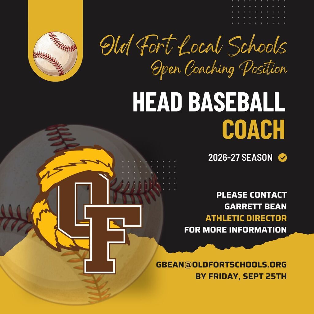 Head Baseball Coaching opportunity