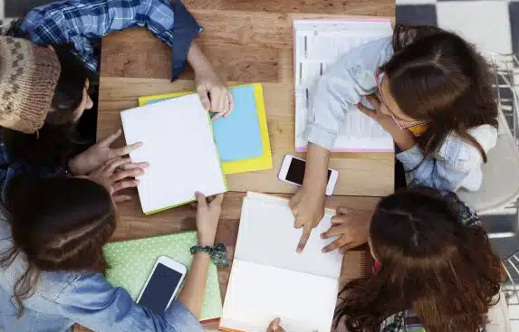 Student Group Studying