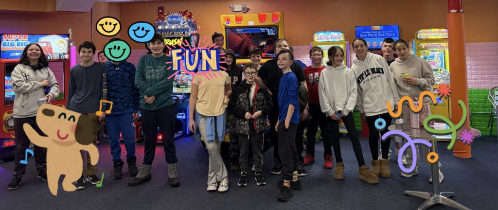 Unified Team at trampoline park