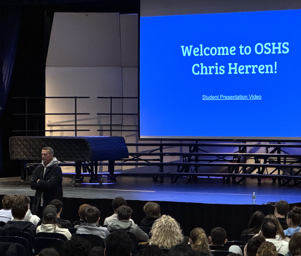 Chris Herren Speaking to OSHS and OSMS Students 1