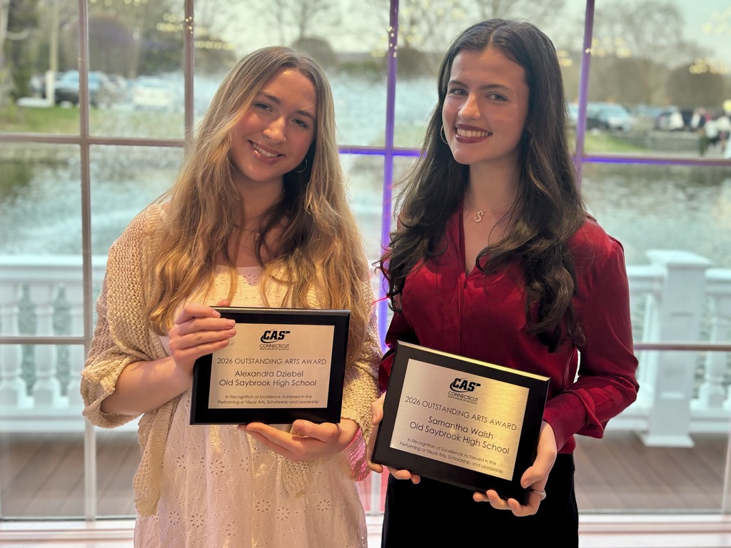 OSHS's 2026 CAS Fine Arts Awards Recipients Sasha Dziebel and Sam Walsh