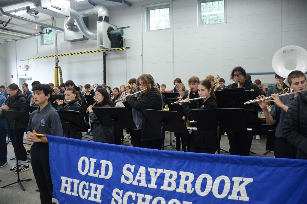OSHS Band performs at the Town Memorial Day Ceremony