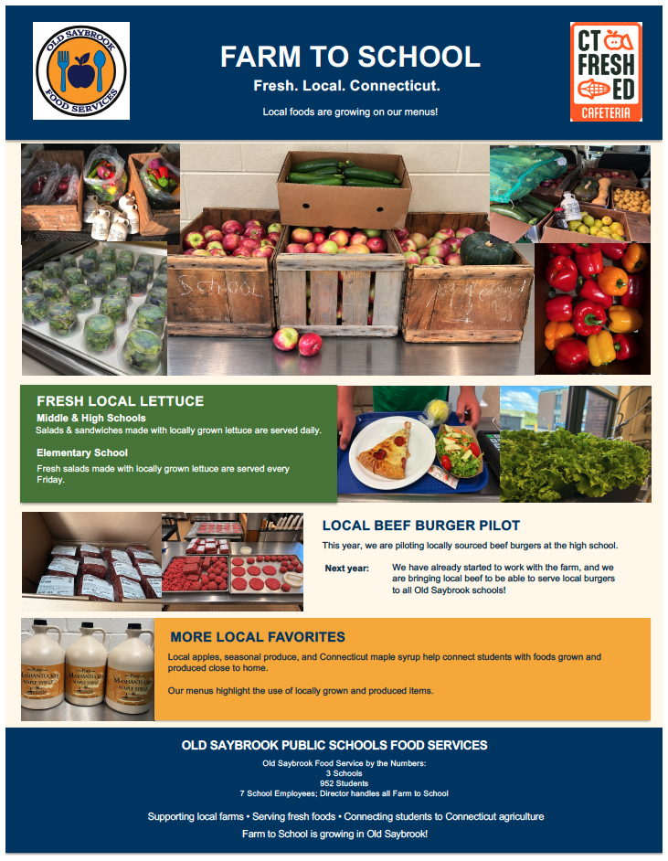 Farm to School Program Flyer